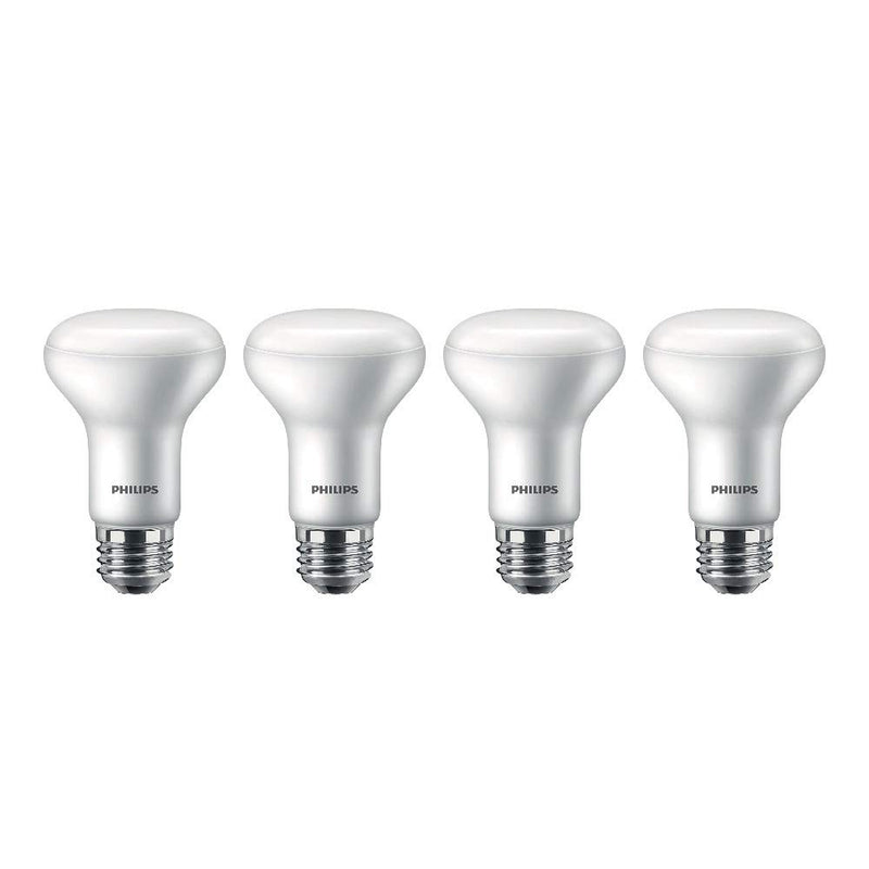 Philips LED Dimmable R20 Flood Light bulb with Warm Glow Effect: 450-Lumen, 2200-2700 Kelvin (Pack of 4)