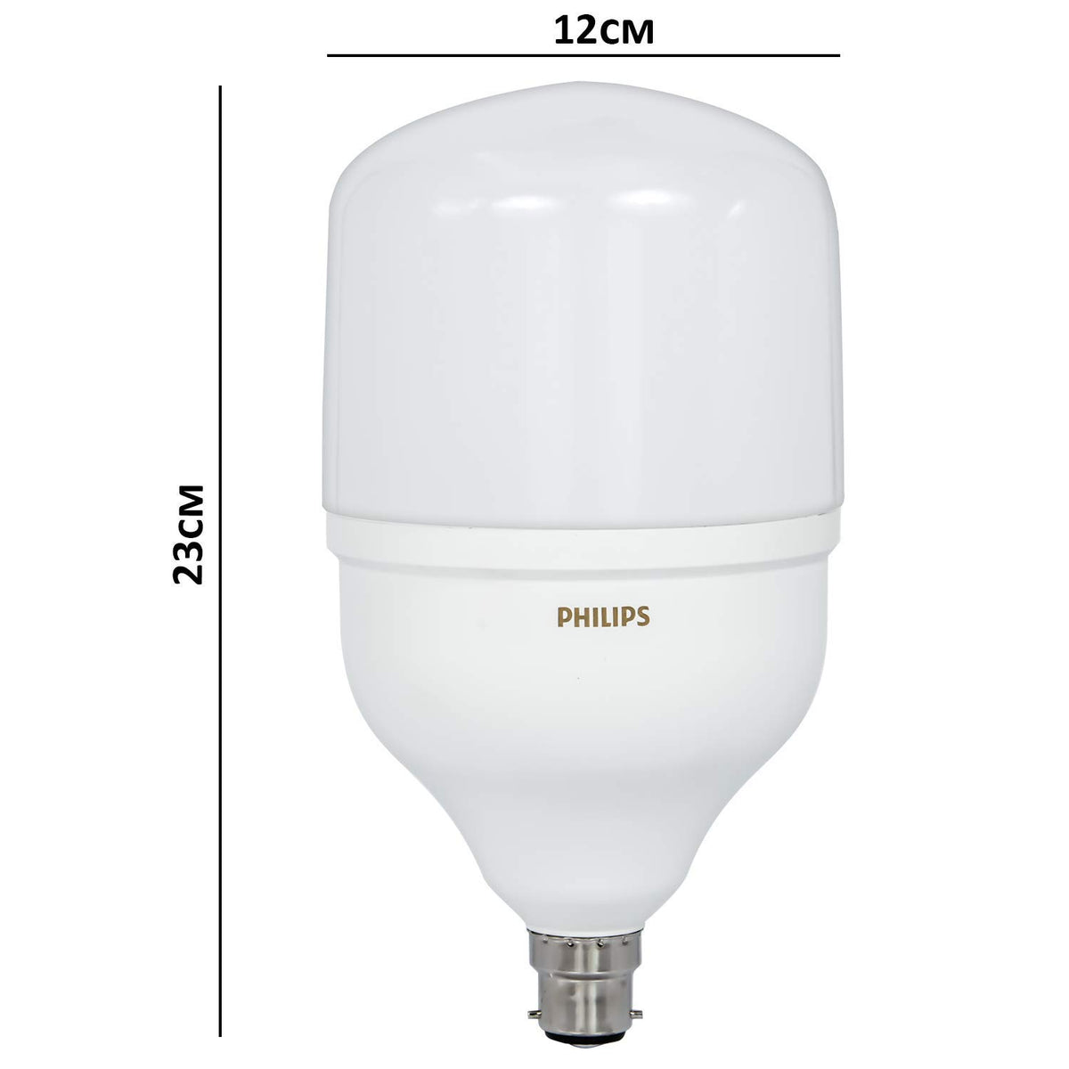 Philips Stellar Bright Base B22 40-Watt LED Bulb (Pack of 2) (Cool Day Light) (High Wattage, Super Bright