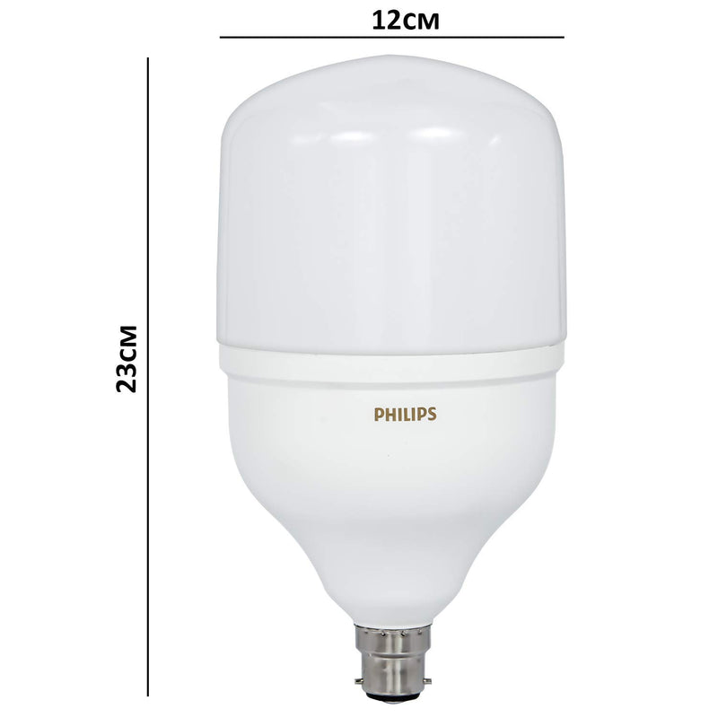 Philips Stellar Bright Base B22 40-Watt LED Bulb (Pack of 2) (Cool Day Light) (High Wattage, Super Bright