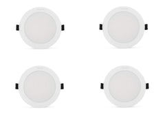 Philips 5-Watt Round Astra Prime Plus Recessed Downlighter Ceiling Panel Light (Cool White,Pack of 4)