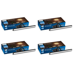 Philips 7-Watts Moonglade Black Picture Light (Pack of 4)