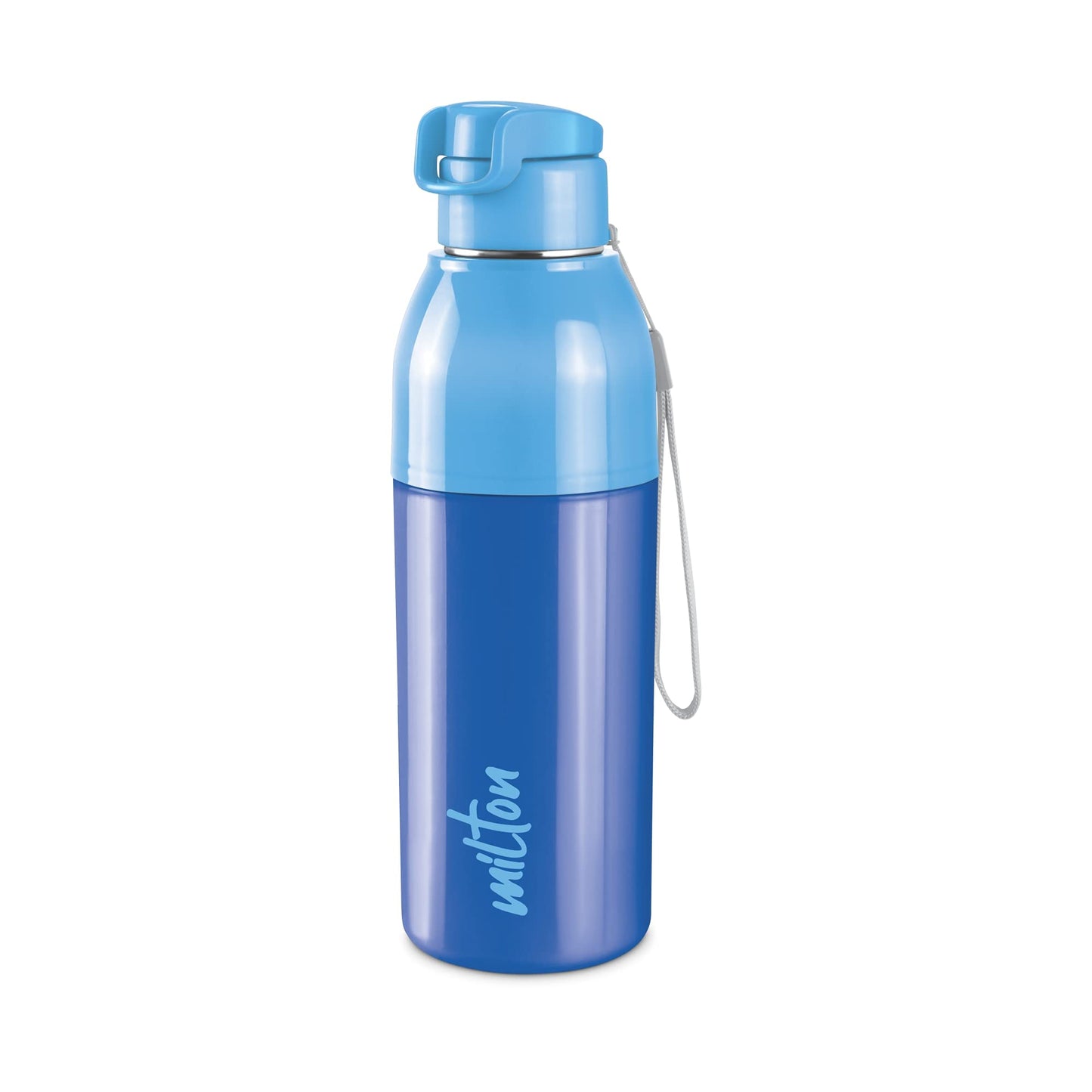 Milton Water Bottle Steel Convey 900 PU Insulated, Inner Stainless Steel Hot & Cold Bottle, 630 ml, Leak Proof, BPA Free, Ideal for Home, Office, Gym, Travelling, Black
