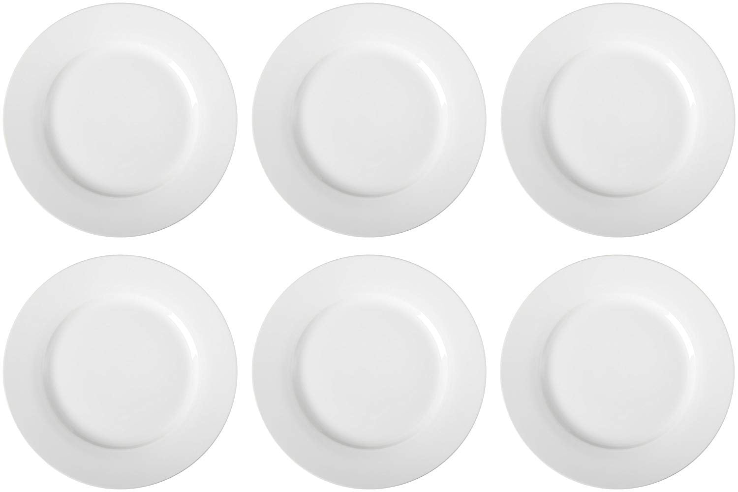 Clay Craft Basics 10.5 Inches Plain Dinner Plate Set of 4