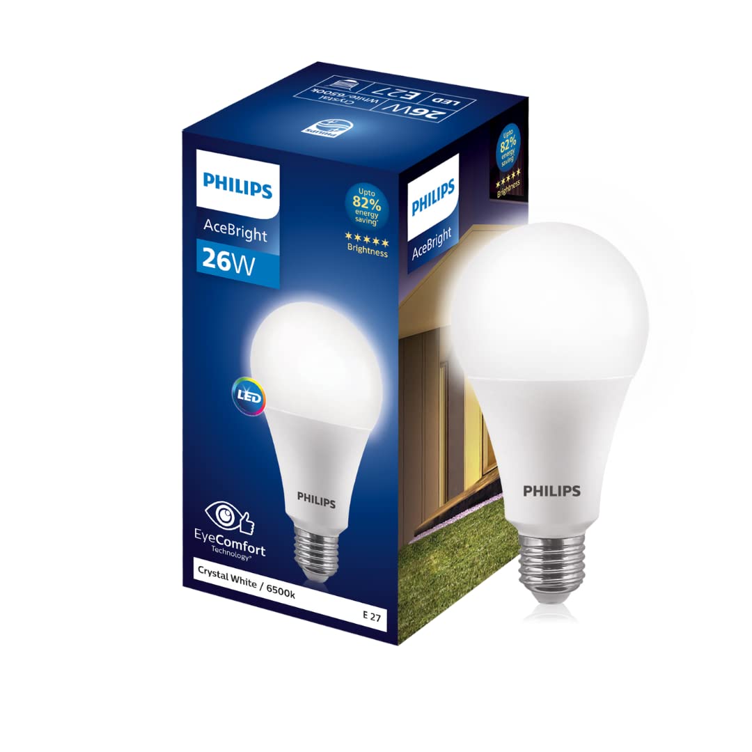 Philips 26-watt LED Bulb - AceBright High Wattage LED Bulb