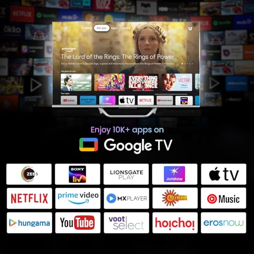 Haier 139 cm (55) S800 Series 4K Ultra HD Smart QLED Google TV 55S800QT-P (Grey)