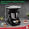 Wonderchef Chef Magic | All-in-One Kitchen Robot | Automatic Chopping, Sautéing, Stirring, Kneading, Steaming & more | Wi-fi & Mobile App | Pre-Loaded Recipes by Chef Sanjeev Kapoor | 2 Year Warranty