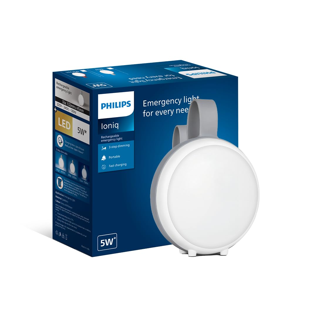 Philips Ioniq 5W Portable Emergency Rechargeable LED Lantern