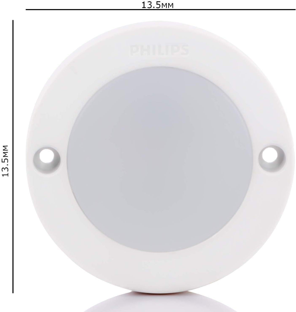 Philips 3W StarSurface Striker Cabinet Natural White Flush Mount Ceiling Lamp (Pack of 2)