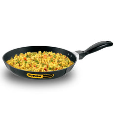 Hawkins Futura 20 cm Frying Pan, Non Stick Fry Pan, Induction Fry Pan, Small Frying Pan, Black (INF20)