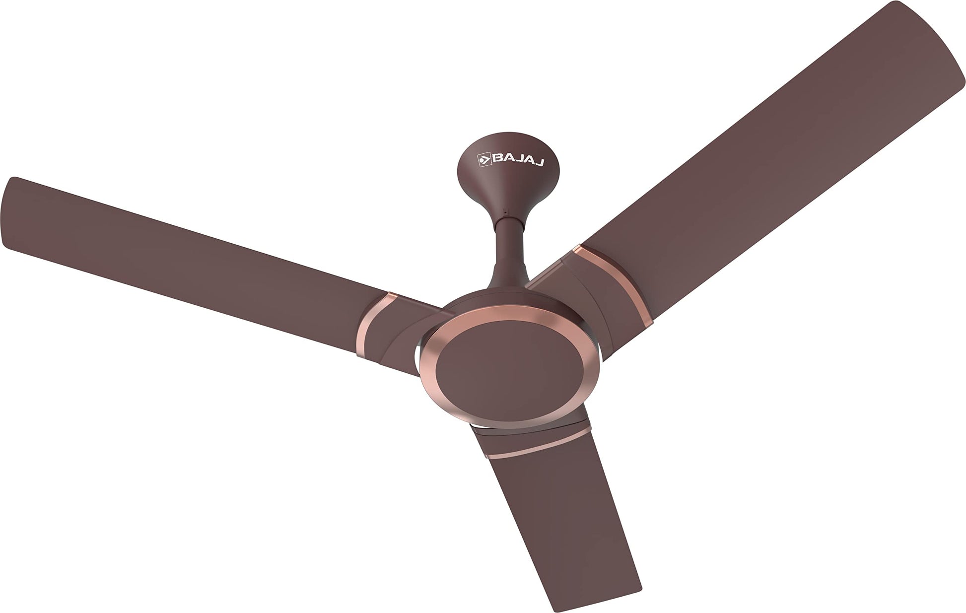 Bajaj Stylo 12S2 1200MM (48") Ceiling Fans for Home | BEE-2 Star Rated Energy Efficient Fan | SUPER 5TUFF TECHNOLOGY™ | SumoTuff Blades | High Air Delivery & High Speed | 5-Yrs Warranty 【Amber Gold】