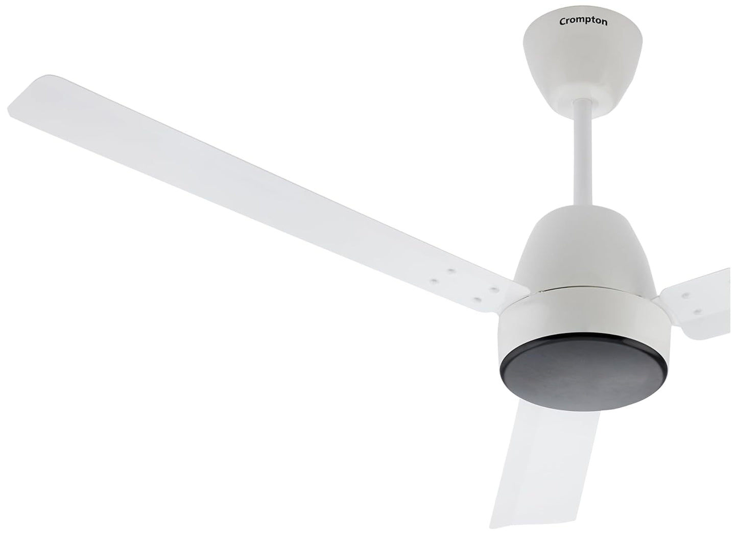 Crompton Energion Niteo 1200 mm BLDC Ceiling Fan | Warm Ambient LED Indicators | Remote Control | BEE 5 Star Energy Rating | Superior Air Delivery | 4 Year Manufacturer Warranty | Silver White