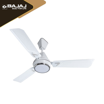 Bajaj Ventus EE 1200MM 1 Star Rated Ceiling Fans For Home | BEE Star Rated Energy Efficient Ceiling Fan | High Air Delivery | 2-Yrs Warranty 【Vanilla White】
