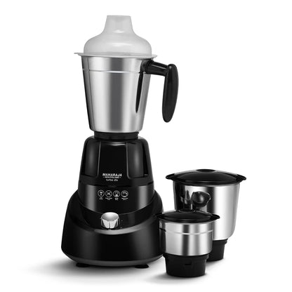 Maharaja Whiteline MX-185 750W Mixer Grinder with 3 Jars, Black
