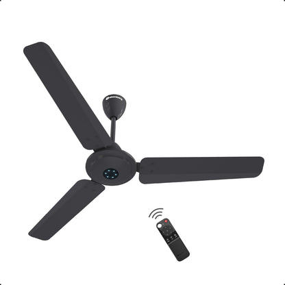 atomberg Ikano 1200mm BLDC Ceiling Fan with Remote Control | BEE 5 star Rated Energy Efficient Ceiling Fan | High Air Delivery with LED Indicators | 3 Year Warranty (Gloss White)