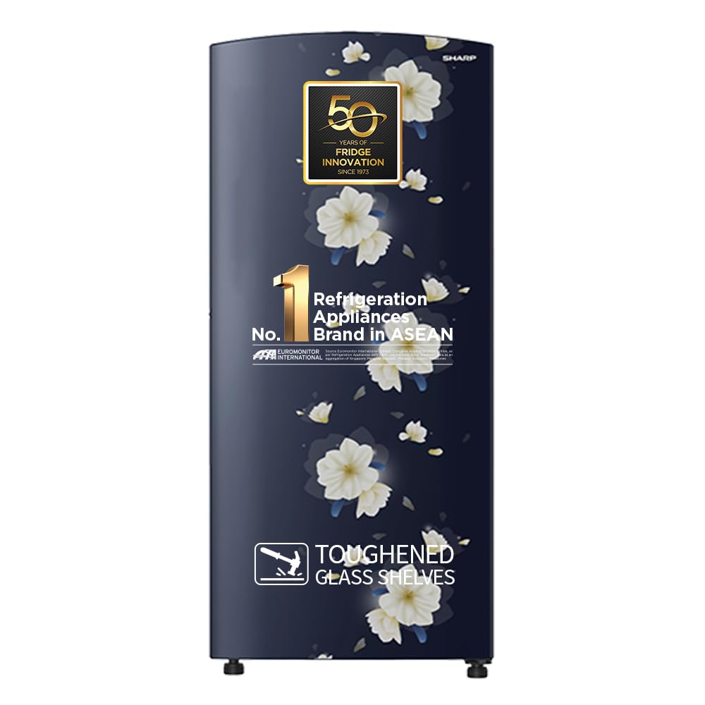 Sharp 197 L Direct Cool Single Door 2 Star Refrigerator (SJ-DF225N2-PRF)-6