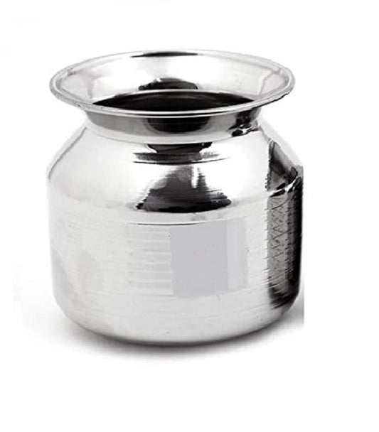 Dynore Stainless Steel Heavy Lota/Kalash/Milk Pot- 2000 ml