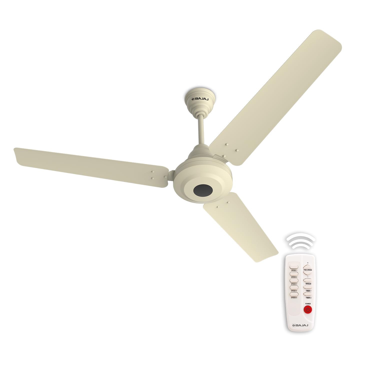 Bajaj Classico Sleek Wood 1200MM (48") BLDC Ceiling Fans For Home | BEE 5 Star Rated Energy Efficient Ceiling Fan | Sleek Compact Design | Wooden Finish | RF Remote | 2-Yr Warranty 【Walnut Wood】