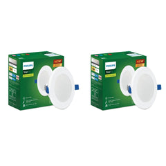 Philips Starfit 5 watt Concealed JB LED downlighter for Ceiling with 3 inch Cut-Out (Natural White, Pack of 2)