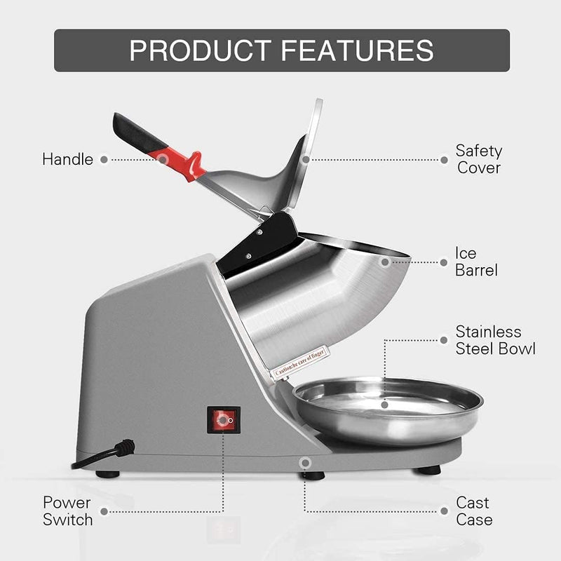Ice Crusher Machine with Autocut Sensor Best for Hotels and Cafe
