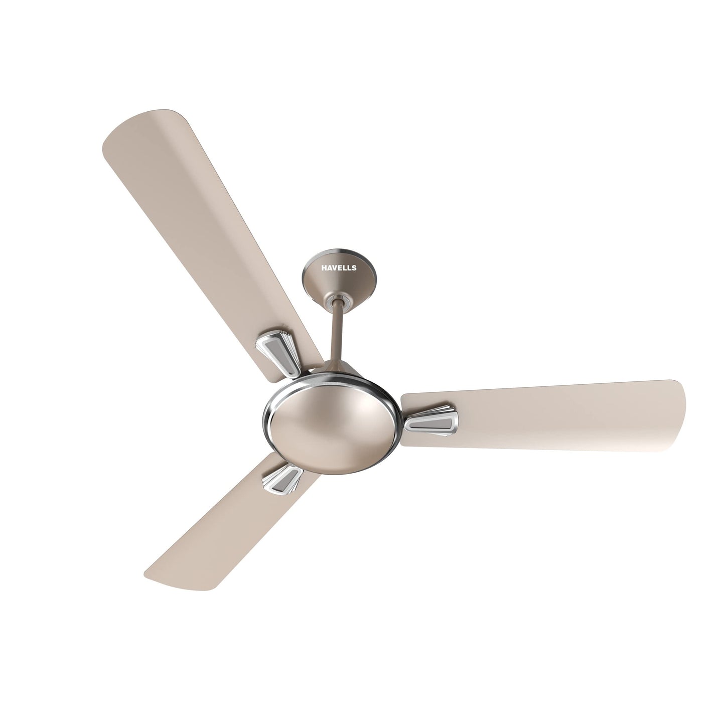 Havells FAB BLDC ULED Ceiling Fan 1200mm, 5 star, LED Speed Indicator, 380 RPM, Up to 65% Savings,Reverse Rotation,4 Speed Modes,Low Wattage 30W, Low Noise,Air Flow:225 CMM, 3 Year Warranty,Stone Grey