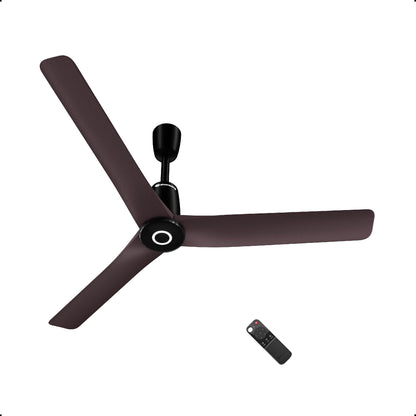 atomberg Aris Contour Smart 1200mm Voice Controlled BLDC Ceiling Fan with Remote | BEE 5 star | Best-in-class Air Flow | Silent Operation| Designer Fan | Free Installation | 5 Year Warranty |Ritz Blue