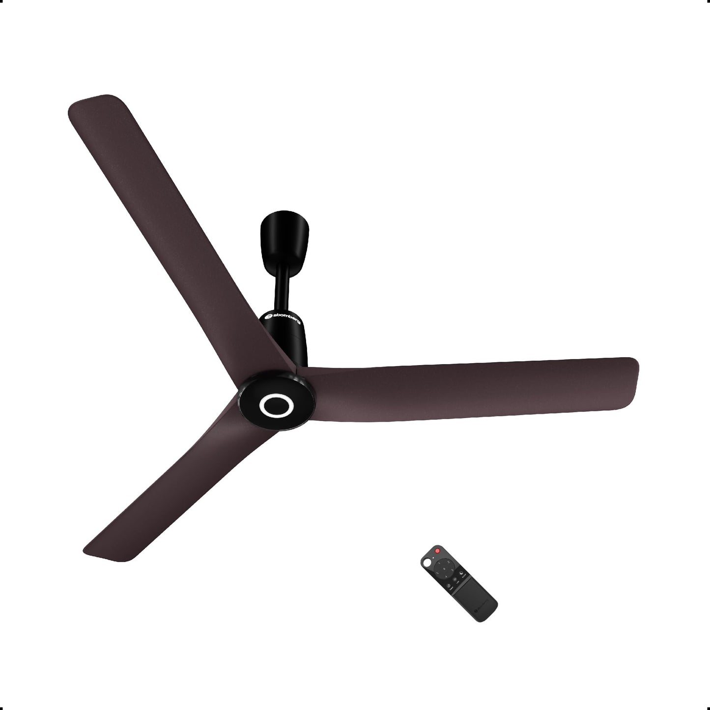 atomberg Aris Contour Smart 900mm Voice Controlled BLDC Ceiling Fan with Remote |BEE 5 star| Best-in-class Air Flow |Silent Operation| Designer Fan | Free Installation | 5 Year Warranty | Marble White