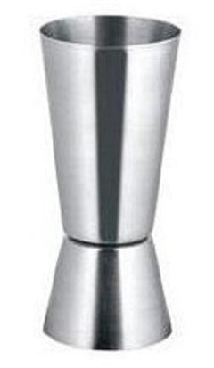 Dynore Stainless Steel Double Sided Set of 3 Tall Peg Measure Set- 15/30, 20/40, 30/60 ml