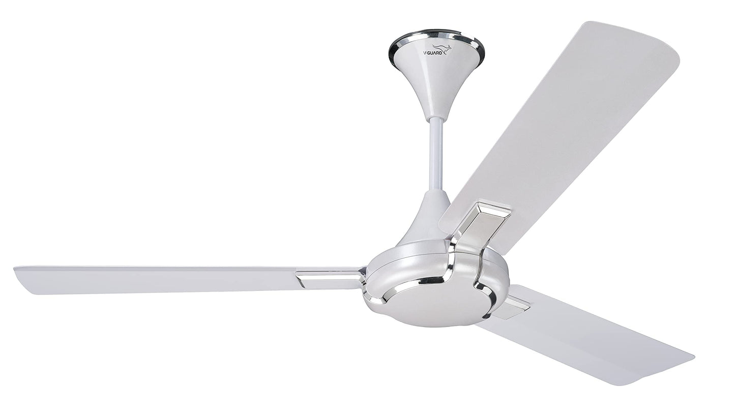 V-Guard Exado Pro ES BLDC Ceiling Fan | Remote Control | Anti Dust Coating | BEE 5 Star Rating | 400 RPM | 100% Copper Motor | 1.2M (Elegance Brown Matte), 1.2 Metres