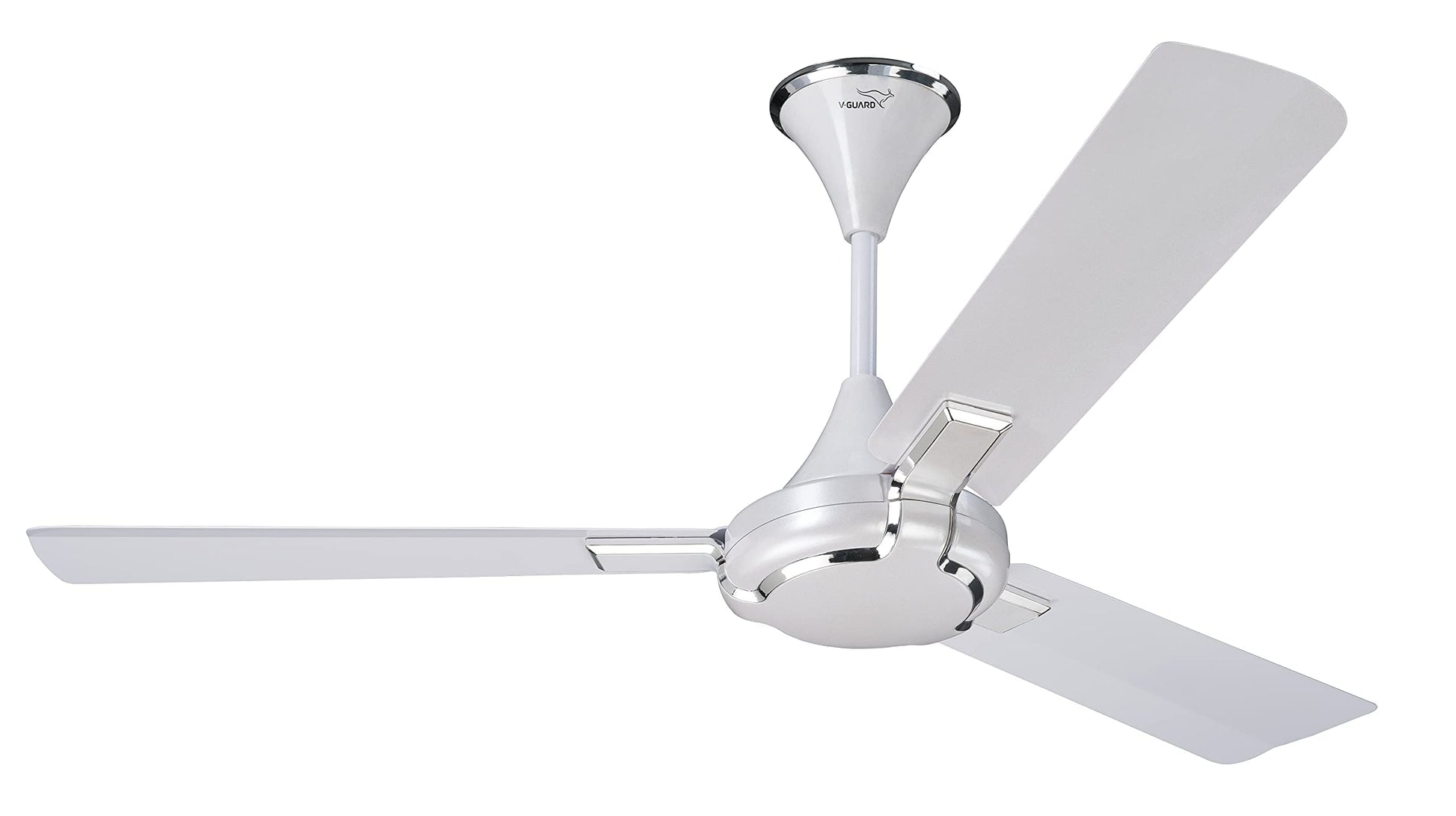 V-Guard Exado Pro ES BLDC Ceiling Fan | Remote Control | Anti Dust Coating | BEE 5 Star Rating | 400 RPM | 100% Copper Motor | 1.2M (Elegance Brown Matte), 1.2 Metres
