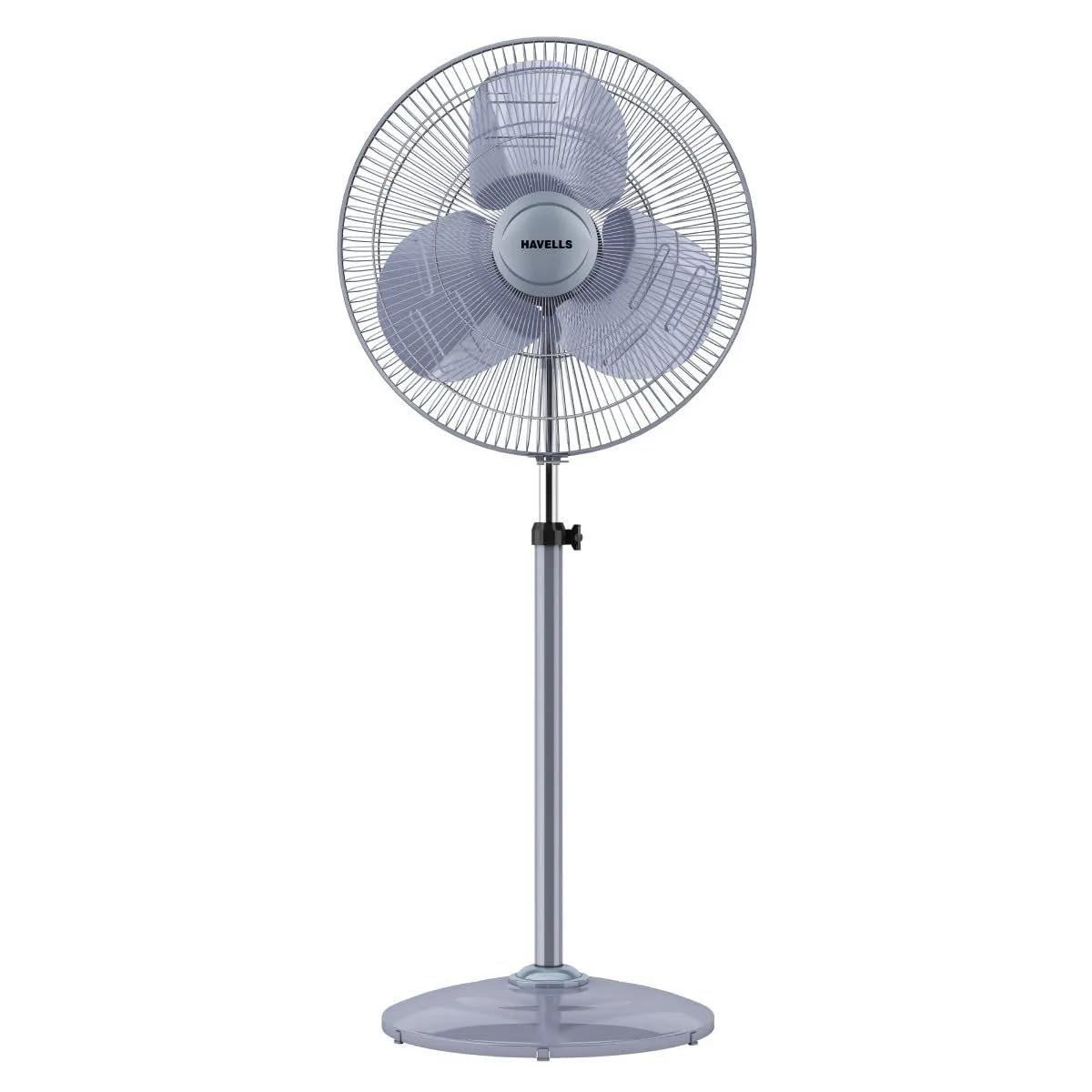 Havells Windstorm Pro Oxy 500mm Pedestal Fan (Grey)-2