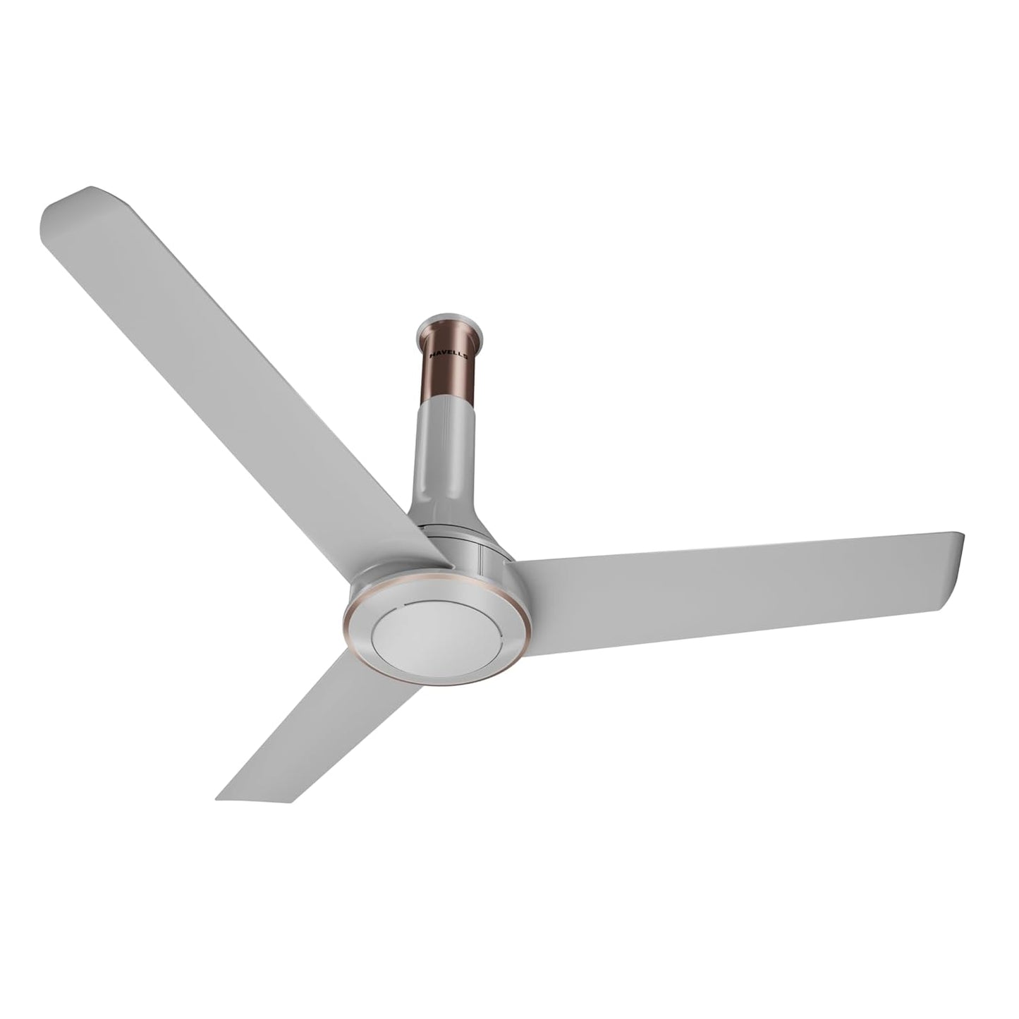 Havells 1200mm Crista BLDC Motor Ceiling Fan | Premium Finish with RF Remote, 100% Copper, Upto 60% Energy Saving | Low Noise: 55dB, 2 Year Warranty | (Pack of 1, Pearl White LT Copper)