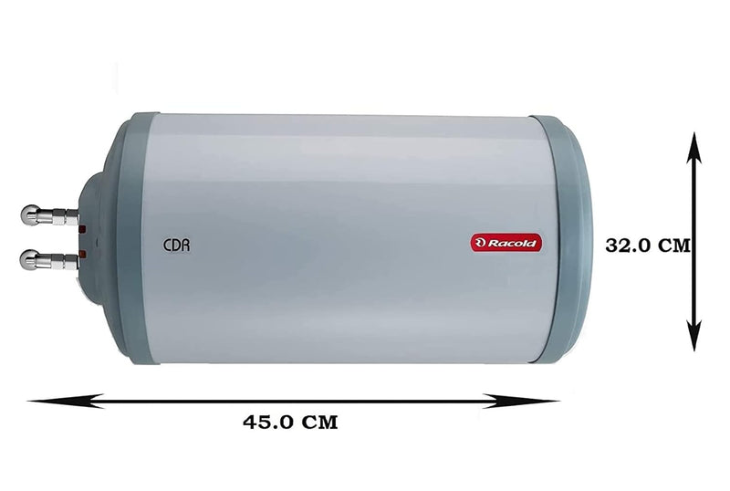RACOLD CDR DLX 10LTR HORIZONTAL (LEFT SIDE),White