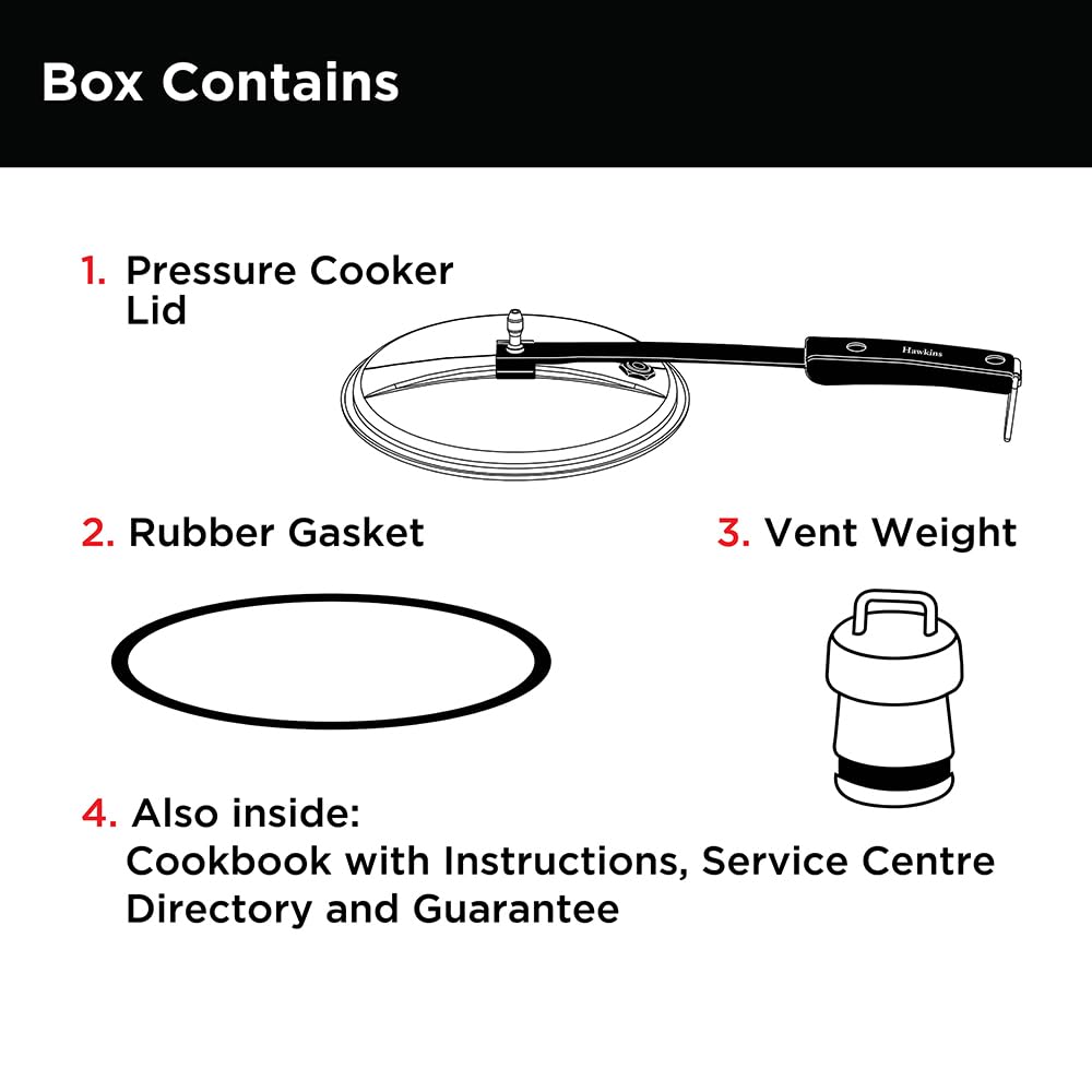 Hawkins 7 Litre Triply Stainless Steel Pressure Cooker,Wide Cooker, Inner Lid Cooker, Silver (HSST7W)