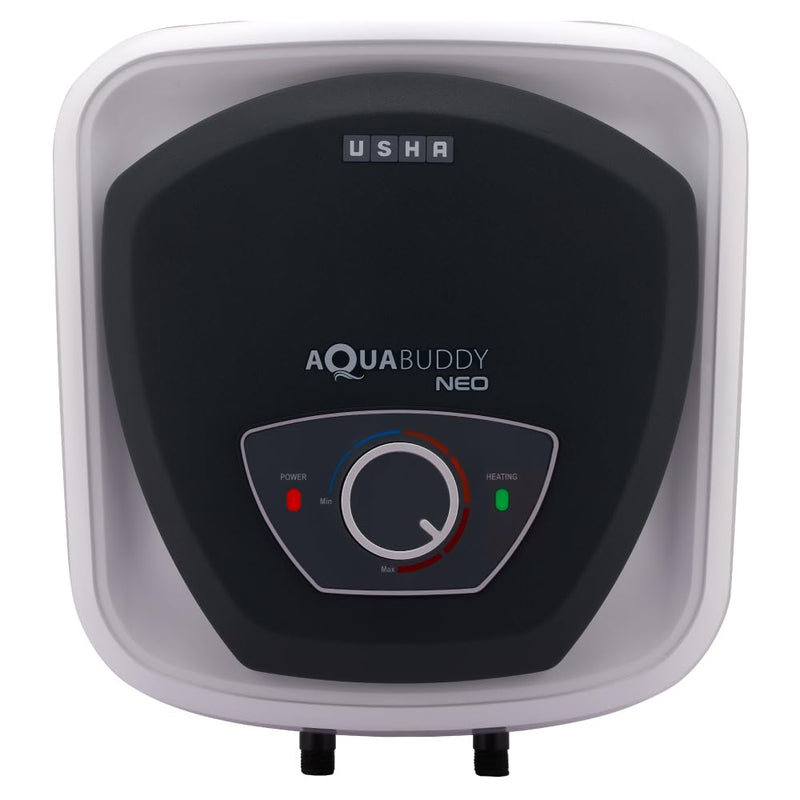 Usha Aquerra 10 Litre 5 Star Storage Water Heater (White), Wall Mounting