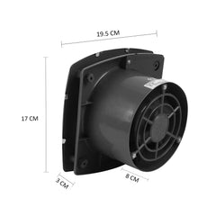 Anchor by Panasonic Smart Air 150 mm Ventilation Exhaust Fan (Steel Grey)-5