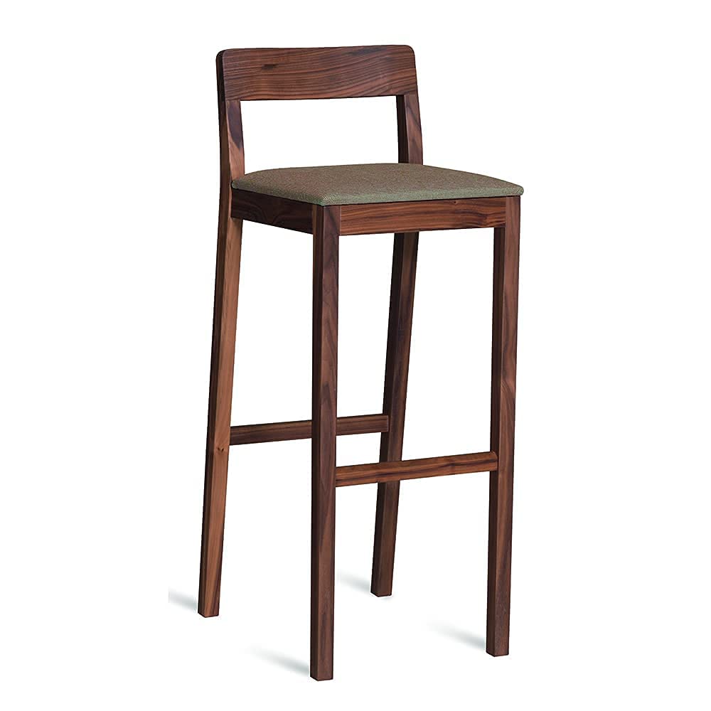 Solid Sheesham Wood Bar Chair for Living Room | Counter Chair for Kitchen | Sitting Chair for Home | Office | C