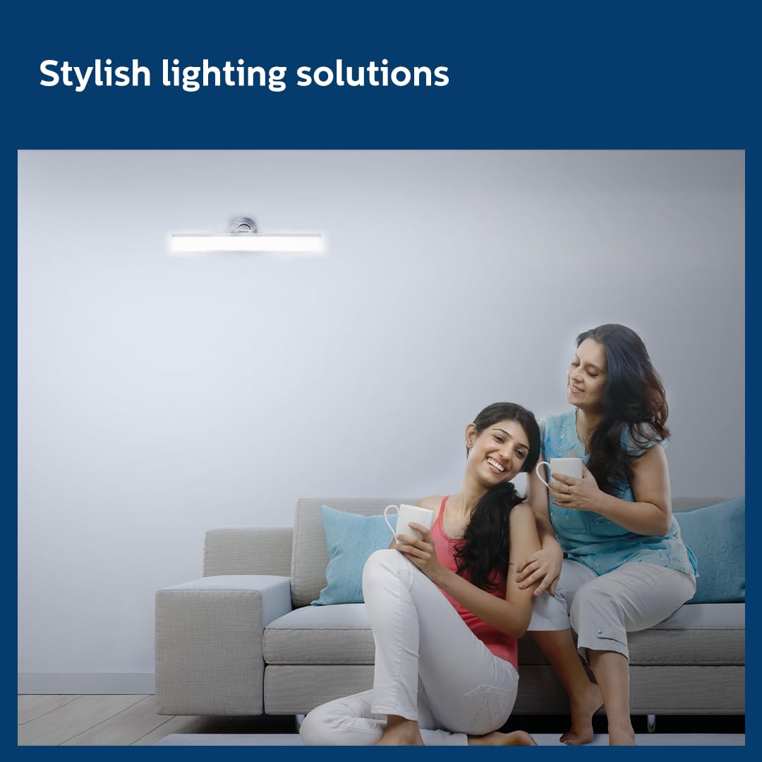 Philips T Beamer 20w Rechargeable Emergency Inverter LED Light Bulb, Cool Day White, Standard, b22d