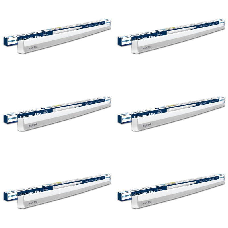 Philips 10-watt LED Batten/Tubelight (Pack of 6)