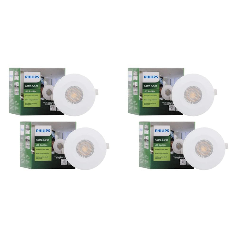Philips Astra Spot 2-watt LED Spotlight (Pack of 4)