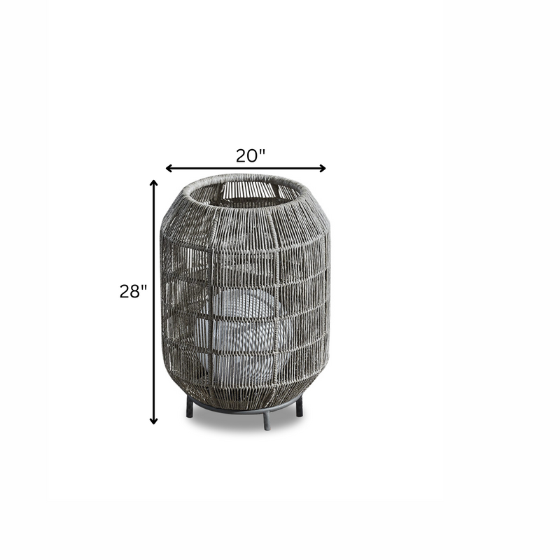 Frei Outdoor Rope Floor Lamp