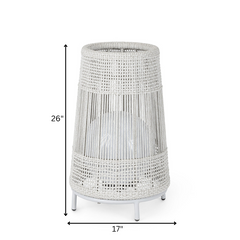 Elsie Outdoor Rope Floor Lamp