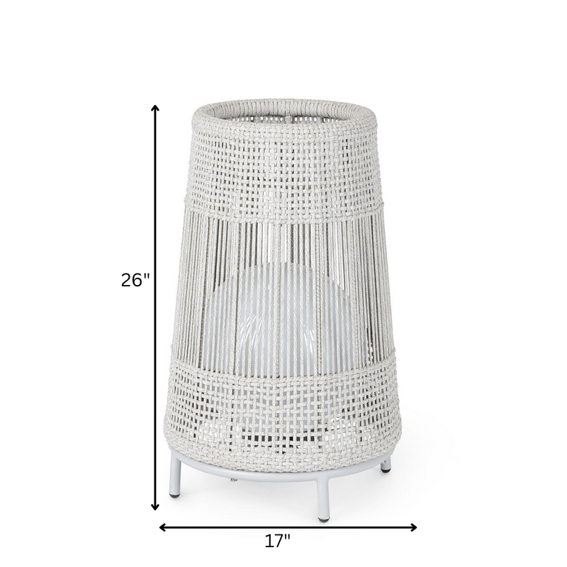 Elsie Outdoor Rope Floor Lamp