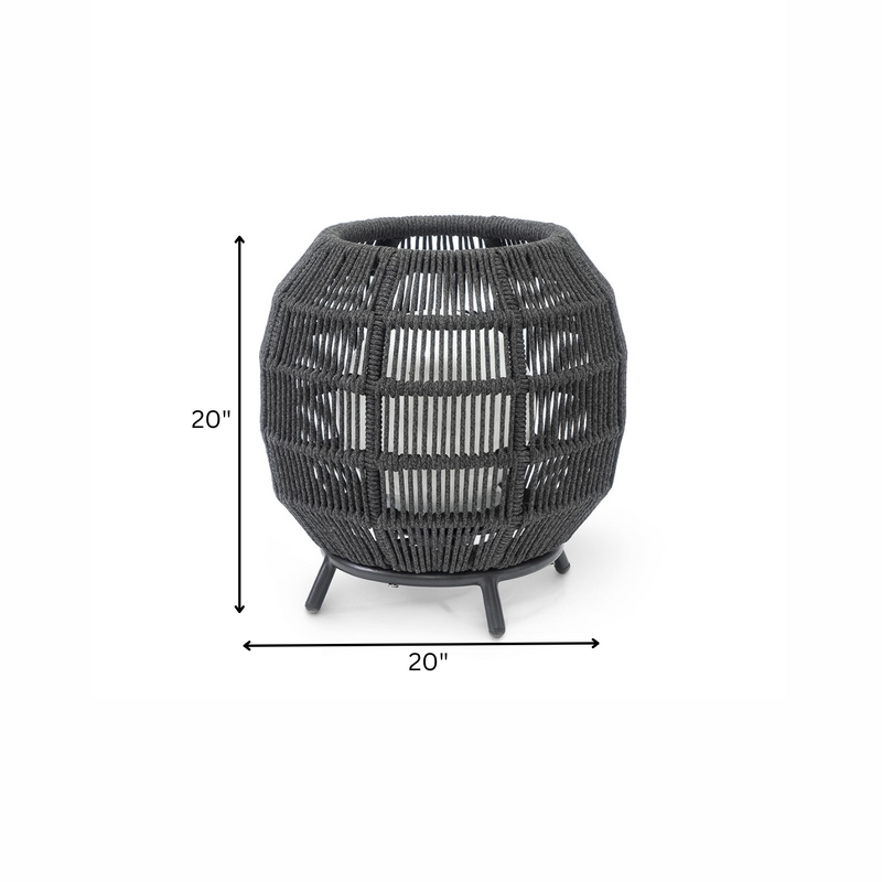 Protz Outdoor Rope Floor Lamp