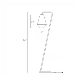 Amina Outdoor Rope Floor Lamp