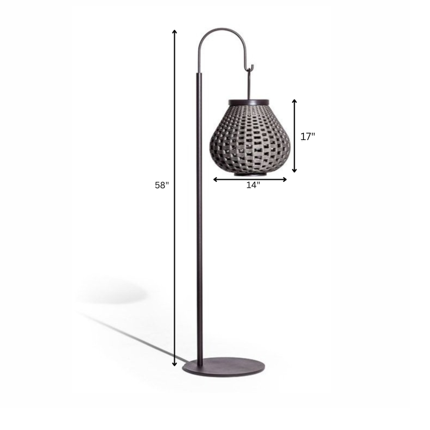 Maki Outdoor Rope Floor Lamp