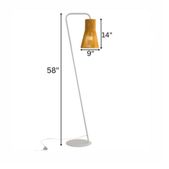 Tadday Outdoor Rope Floor Lamp