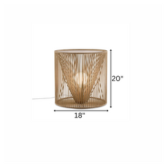 Franz Outdoor Rope Floor Lamp