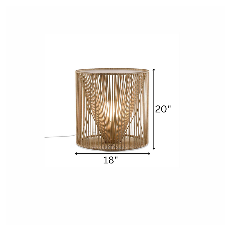 Franz Outdoor Rope Floor Lamp