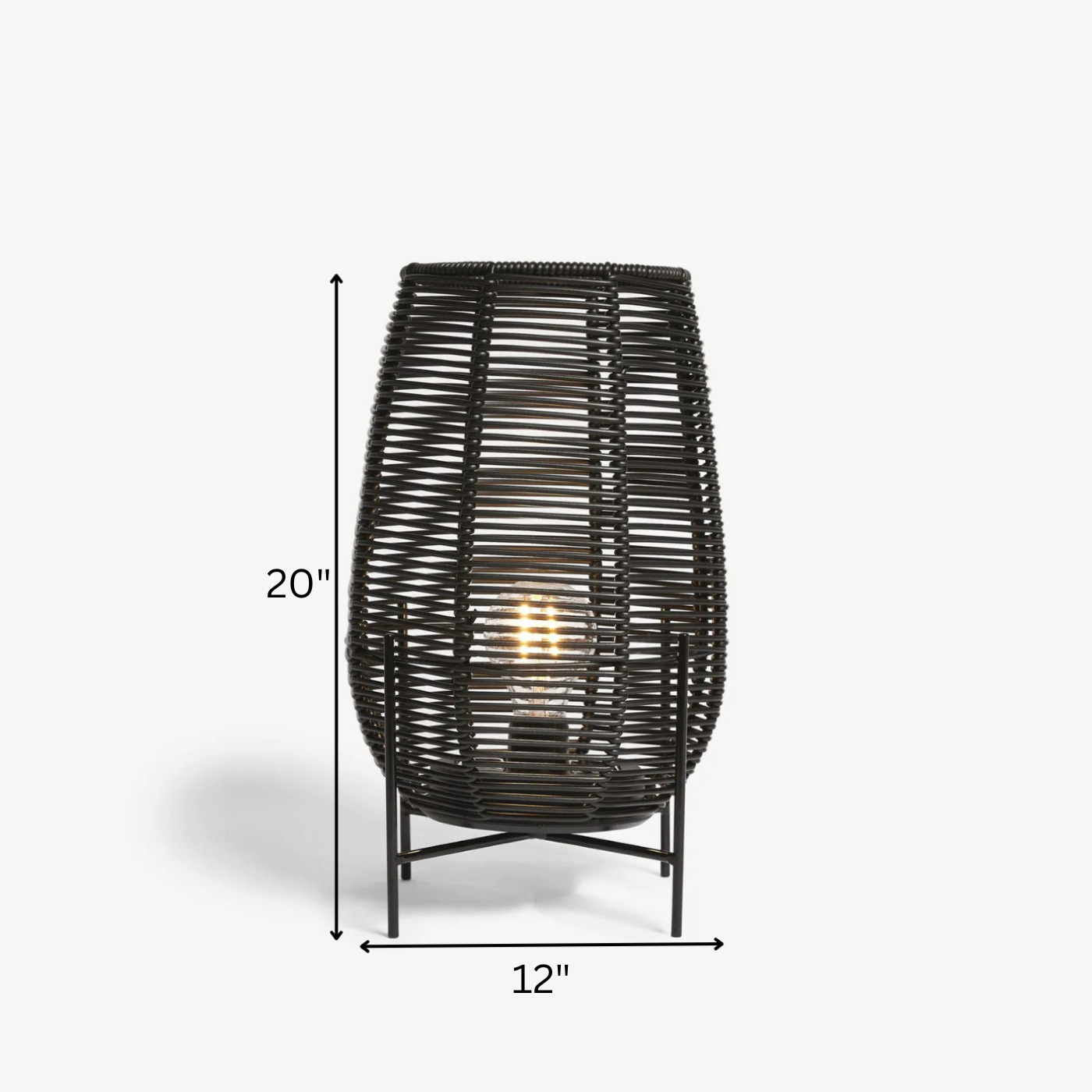 Takei Outdoor Wicker Floor Lamp