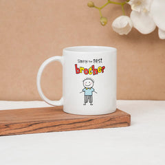 Clay Craft Ceramic Cc Mm1 Swiss Rez1 Microwave Safe Coffee Mug with Good Morning Quote, 300 ML